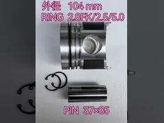 Поршень цилиндра набора D2366 DE08 D2848 D2842 D2840 D2866 рабочей втулки цилиндра D1146 video