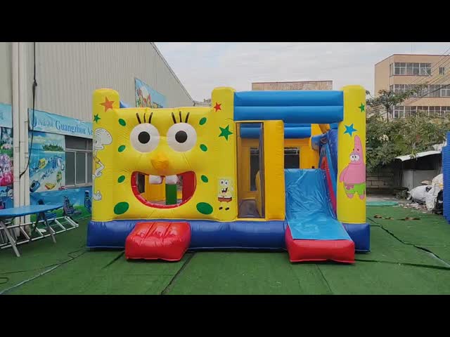Outdoor Bouncy Castle Inflatable Kids Commercial Combo Toddler Bounce House With Slide Combo