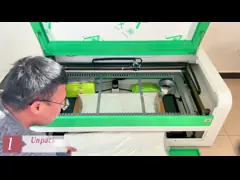 High Precision 6040 4060 CO2 Mobile Screen Protector Snijmachine Desktop 40W 50W 60W 80W