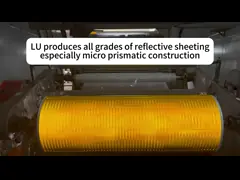1.22*45.72m Retro Prismatic Reflective Sheeting Film Roll for Road Safety
