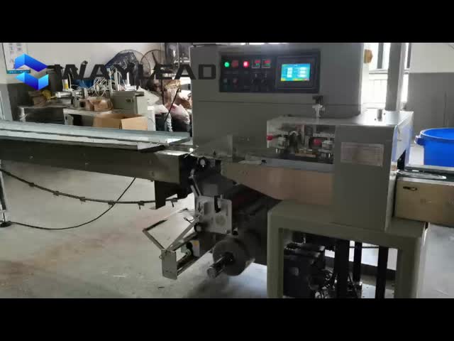 Быстрая замороженная машина для упаковки подушек видео