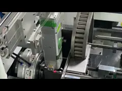 Круглый корпус батареи лазерная резка 18650 литий батарейка точная лазерная резка машина video