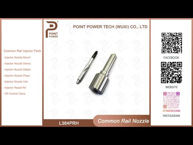 L384PRH Delphi Common Rail Injector Nozzle высокоскоростной OEM ISO9001