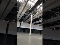 Алюминиевая рама Банкетный зал Перегородка 80 мм Толщина Высокая прочность video