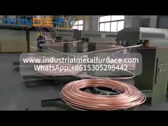 Electric Tilting Casting Furnace 400KW Air Cooled Induction Melting Equipment For Copper