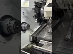 Индукционная шарико-винтовая передача серии GG затвердевает силовой винт 24 мм с фланцем video