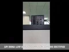 15V 5000A постоянный дистанционный управляемый электропластировочный источник питания 380V 3-фазный AC вход для каустической соды video