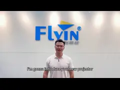 Black 4K Mini Portable Projector Dustproof Waterproof Android Mapping DLP Projector