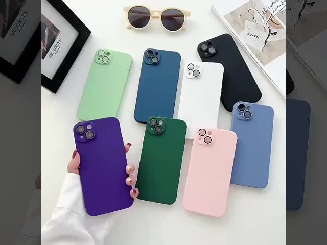 Clear Silicone Mobile Phone Protection Shell for iPhone 13 14 Pro Max Note 10 Plus Transparent PU
