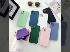 Clear Silicone Mobile Phone Protection Shell for iPhone 13 14 Pro Max Note 10 Plus Transparent PU