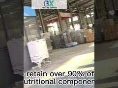Μεγάλο βιομηχανικό στεγνωτήρα κατά ψύξη με σύστημα ψύξης BITZER
