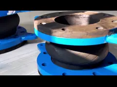 Durability Of A Single Wound Ball Flexible Rubber Joint For Pipe Connections