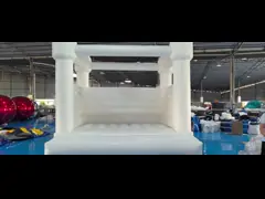 13x13 Hot sale commercial PVC blow up white inflatable bounce house jumping castle for kids wedding bouncer
