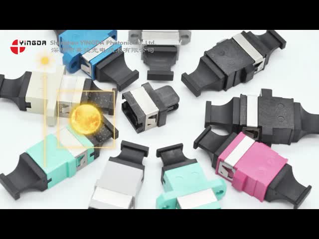 Волокно OM4 муфты 12 переходника оптического волокна MPO MTP для системы центра данных латая видео