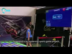 Interactive LED Floor Game Super Grids For Team Building Party