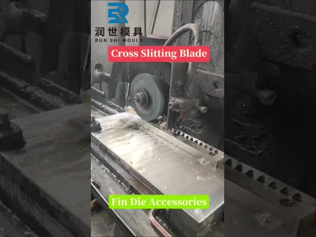 Φ5mm Fin Die Cross Slitting Blade Aluminum Cutting HAP40 Fin Die Machine Parts