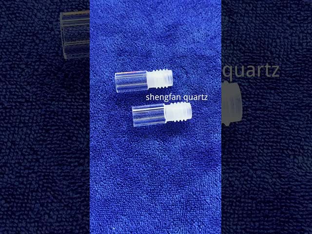 300mm ODのUVCライトを処理する明確な水晶ガラスのコイルの管