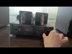 Wireless Wooden Bookshelf Speakers With Medium Bass and Silk Film Pitch Unit