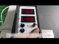 High Efficiency 24v 500a Ac To Dc Rectifier Plating Rectifier video