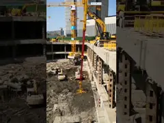 Telescopic Arm For Kato HD2045-3 Large Excavator With 1.8m3 Clamshell Bucket