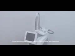 755nm 808nm 1064nm Diode Laser Hair Removal Machine Permanent Hair Remover Machine