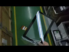 10.4 Zoll nahtloses Touchglas mit Anti-Glare-Oberflächenbehandlung Schnelle 10ms-Antwort über ILITEK Controller
