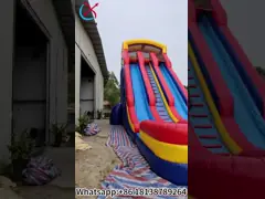 Factory OEM Commericial Inflatable Slide Big Inflatable Water Dry Slides Outdoor