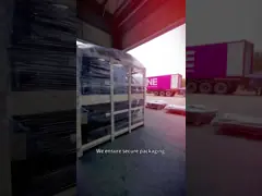 Ventilateur de panneau industriel 380-480V à vitesse de rotation de 750 tr / min video