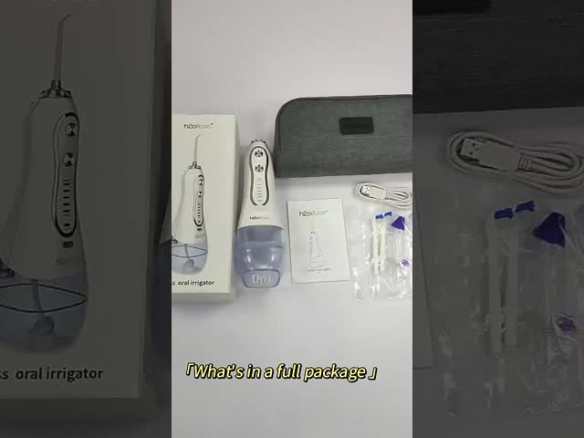 2500mAh Bateria Flosser de água 5 bicos Portátil Recarregável Branqueador de Dentes Irrigador Oral Elétrico