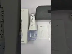 Επαναφορτιζόμενο καθαριστικό οδοντοστοιχείων Ασύρματο ταξιδιωτικό ρεύμα Μίνι φορητό ηλεκτρικό Ipx7 Οικιακό οδοντιατρικό νερό Flosser στοματικό πότισμα