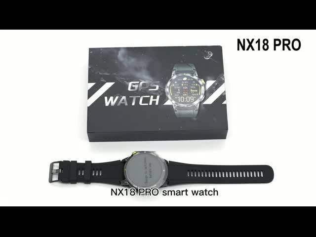 NX18 Pro Outdoor sport Smart Watch AMOLED Screen Compass GPS Tracker 400mAh Battery