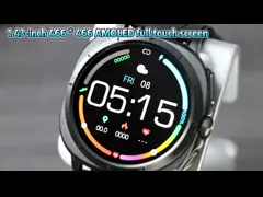 ET492 Blood Pressure Blood Oxygen Smart Watch With Emergency SOS