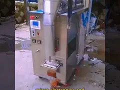 High Quality 2-120ml Automatic Bagging Liquid Sauce Sachet Water Filling Packaging Sealing Machine video