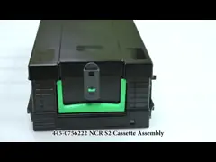 ATM Spare Parts NCR S2 Cassette With Lock TI 445-0756227
