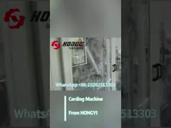Industrial Nonwoven Cotton Carding Machine Recycled Fiber