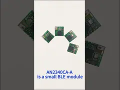 AN2340CA-A small size double agreement module CANSEC Bluetooth 5.3 Low energy high power high power CC2340 TI