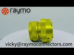 Conector ZH23 Mil Spec Equivalente ao CH23 russo com revestimento em ouro/prata e material de contato de liga de cobre