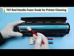 Customized Foam Cleaning Swabs With PP Stick For Printers