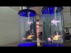 180 Grad 3D Hologramm Zylinder Transparentes Bildschirm Interaktive Hologramme HoloTube