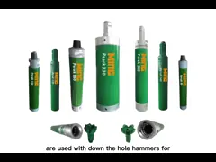 เหล็กกล้าคาร์บอน Down The Hole Hammer Dth เครื่องมือเจาะ CIR76
