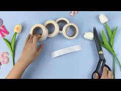 Offer Printing Custom Crafting Double Side Tissue Tape With White Release Paper