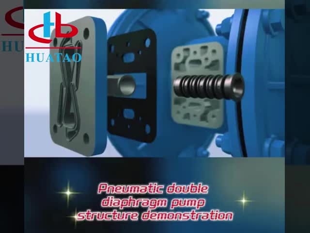 空気はダイヤフラム ポンプ製造業者、高い粘着性の液体のための産業AODポンプを作動させた