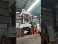 Вковка 800 тонн горячая открытая умирает машина гидравлической прессы, машина прессы металла video