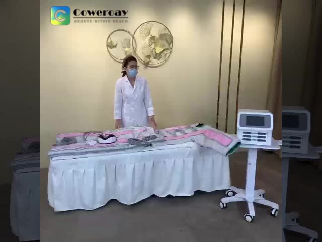 Прессотерапия 3 в 1 с нагревом Прессотерапия Прессотерапия видео