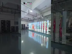 OEM Outdoor Creative LED Display , Double Side Street Pole LED Video Wall