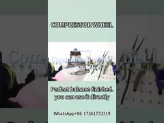 トルボコンプレッサーホイール カミングス ISX エンジン HE561V HE500VG トルボチャージャー 4045031 4309076 5350611 video