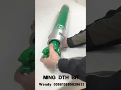 130mm sich verjüngender des Bohrgerät-DTH Schaft Knopf-Stückchen-russischer des Bajonett-P110 für das Abbauen