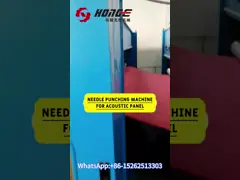 How to make needle-punched fabric for nonwoven machinery?