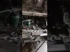 Test load 48kN High Polished 304 316 Stainless Steel Link Chain with Blacken Finished