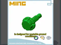 165mm DTH Hole Opener Drill Bit With DHD3.5 Shank For Rock Formation Drilling